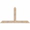 Ekena Millwork Portland Smooth Timber Gable Bracket, Douglas Fir, 72"W x 39"H x 5 1/2"D x 5 1/2"F, 13/12 Pitch GBW072X39X0606POR00SDF - alternate 1
